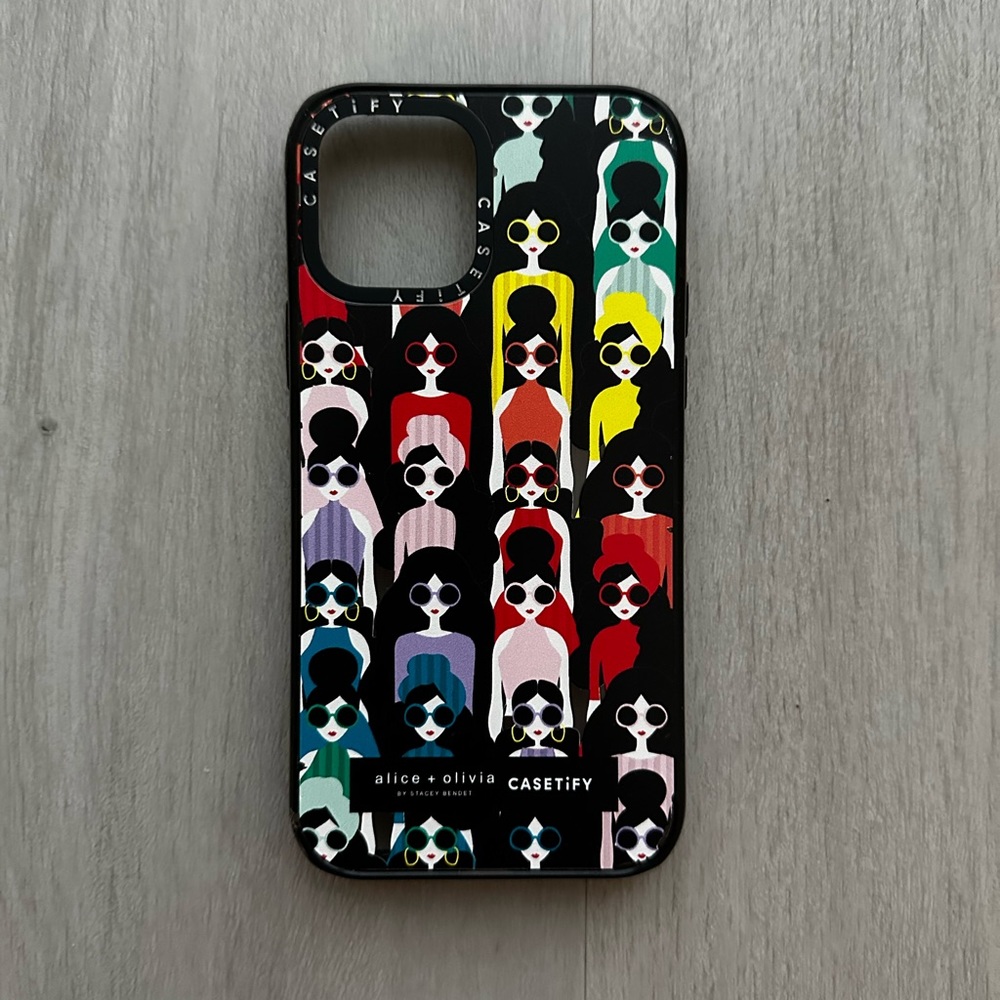 Alice and Olivia x Casetify IPhone 12 Pro case